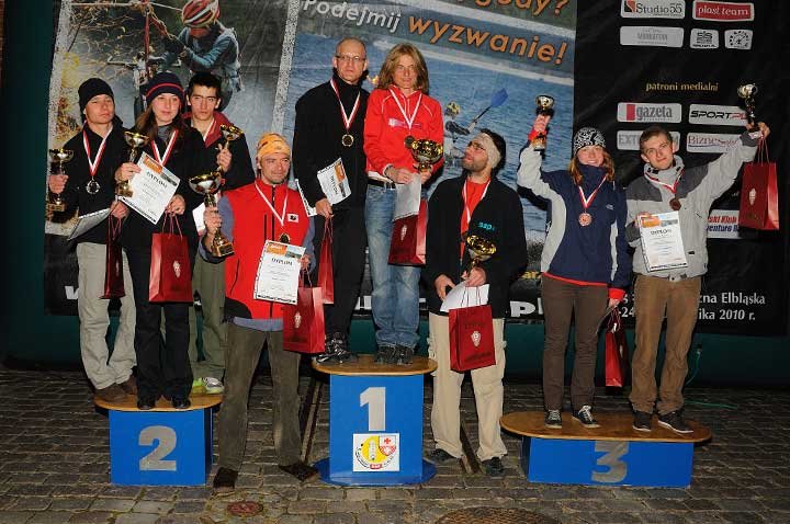 Elbląg Adventure Racing 2010 - medale Mistrzostw Polski rozdane!