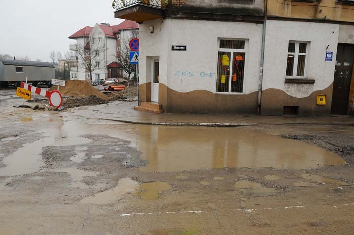 Elbląg Remont ul. Traugutta