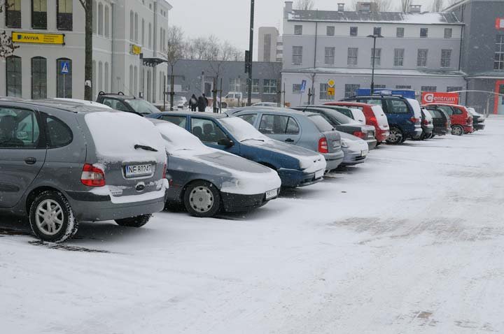 Do Elbląga zawitała śnieżna zima zdjęcie nr 41354