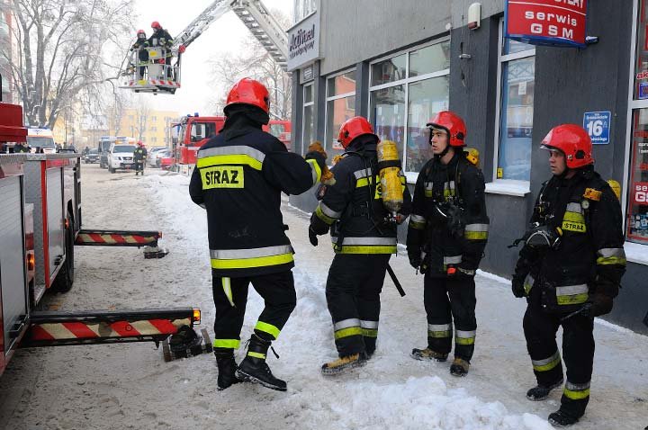 Pożar kamienicy na Bałuckiego zdjęcie nr 41809