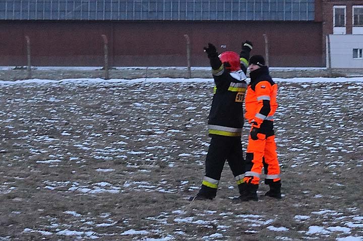 Elbląg Latający ratownicy szkolili strażaków