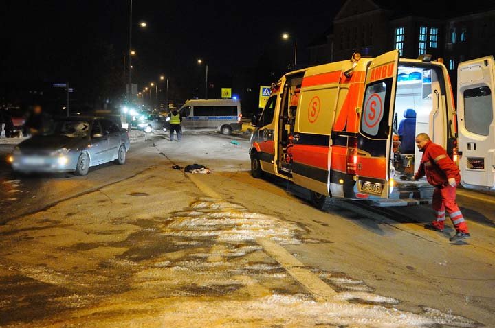 Śmiertelne potrącenie pieszego zdjęcie nr 42300