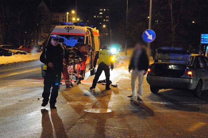 Śmiertelne potrącenie pieszego zdjęcie nr 42298