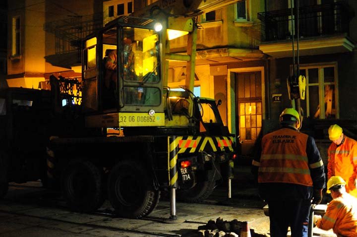 Nocny remont torowiska zdjęcie nr 43412