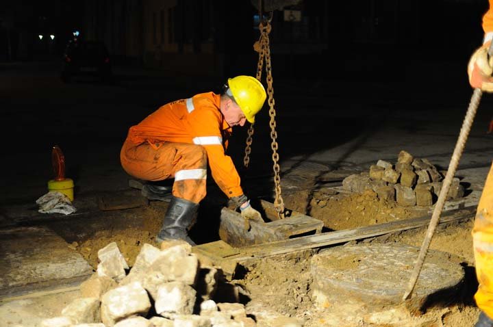 Nocny remont torowiska zdjęcie nr 43409