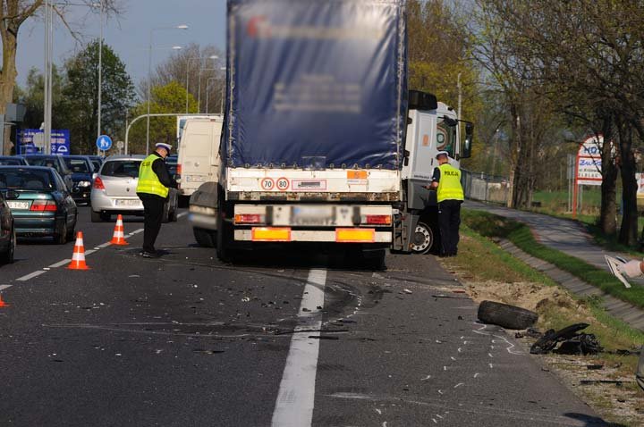 Kazimierzowo - wypadek na "siódemce" zdjęcie nr 43851