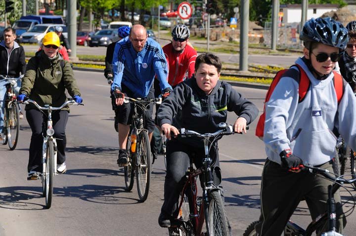 Rowerowy spacer z Janem Pawłem II zdjęcie nr 43972