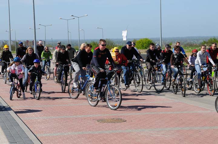 Rowerowy spacer z Janem Pawłem II zdjęcie nr 43965