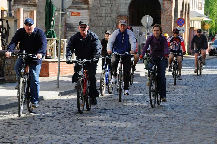 Elbląg Rowerowy spacer z Janem Pawłem II