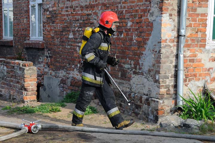 Pożar na Komeńskiego zdjęcie nr 44058