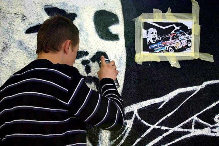 Street Art rozpoczęty zdjęcie nr 44099