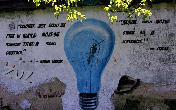 Street Art rozpoczęty zdjęcie nr 44097