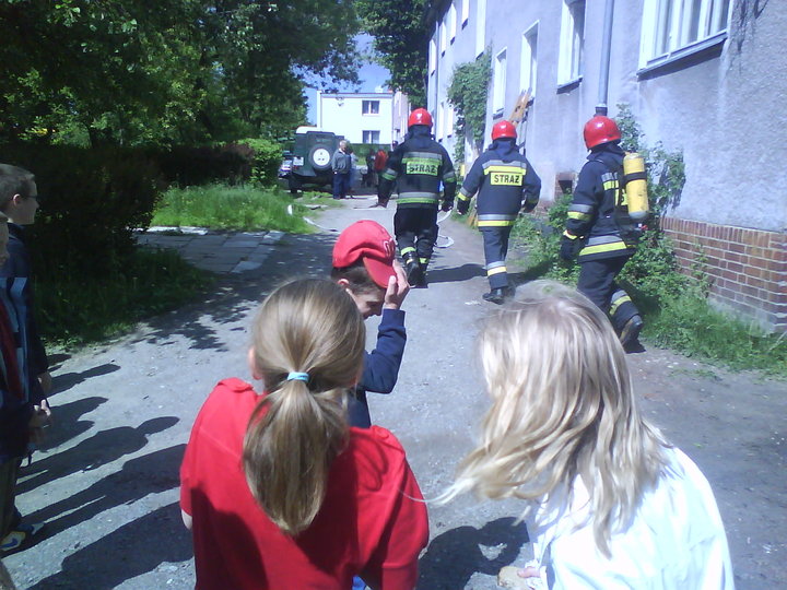 "Pożar" na Saperów zdjęcie nr 45451