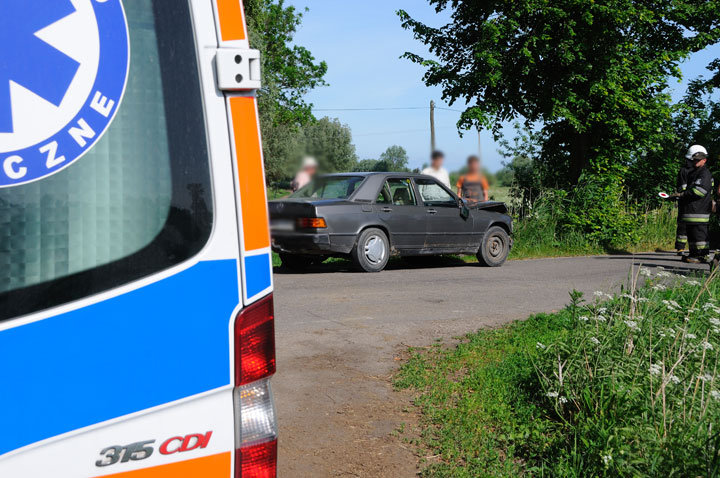 Zderzenie między Jegłownikiem a Gronowem Elbląskim zdjęcie nr 45870