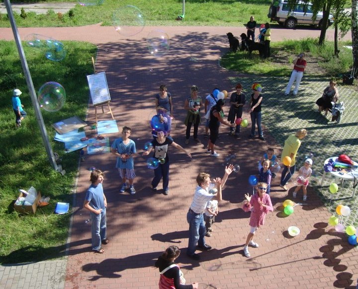 Kolorowo i teatralnie na Wyspie Spichrzów zdjęcie nr 47011