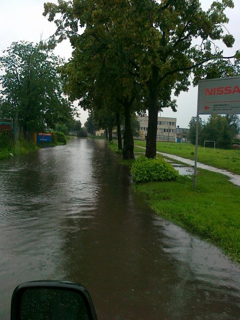 Elbląg Ulewa nad Elblągiem (6)