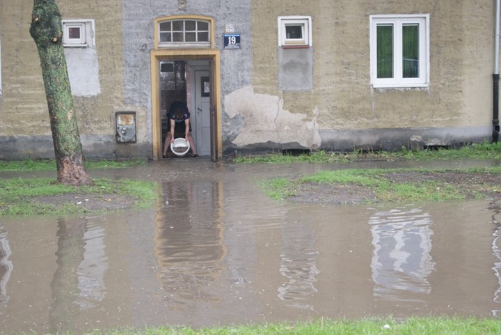 Elbląg Ulewa nad Elblągiem (7)
