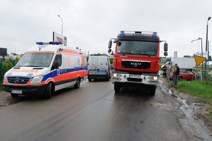 Wypadek na Pasłęckiej zdjęcie nr 47294