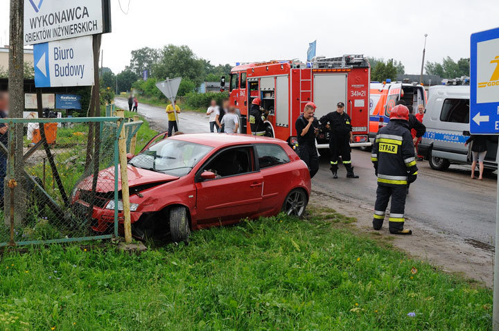 Wypadek na Pasłęckiej zdjęcie nr 47284