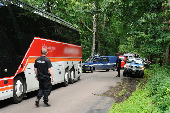 Elbląg Śmiertelny wypadek koło Pogrodzia