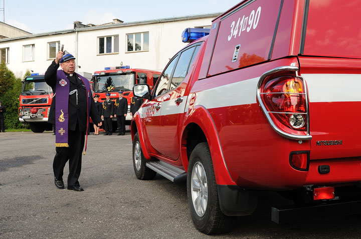 Elbląg Nowy samochód elbląskich strażaków