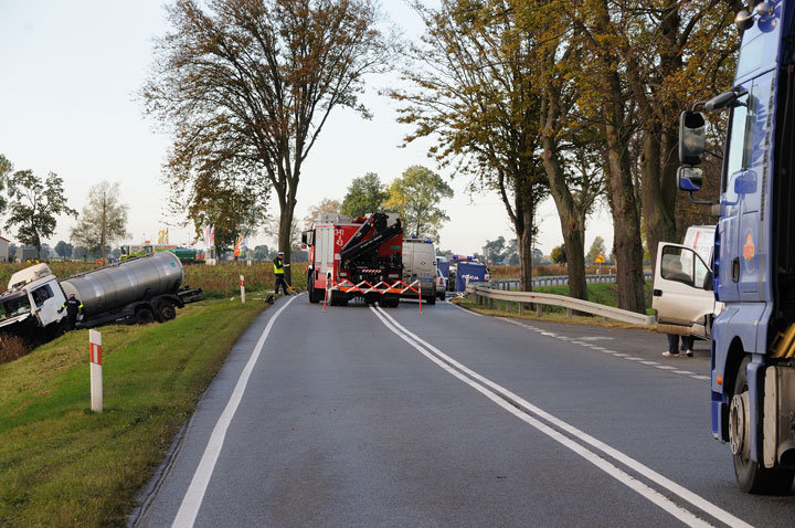 Elbląg Śmiertelny wypadek koło Fiszewa