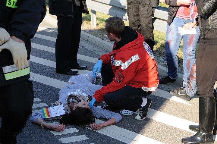 Wypadek autokaru na obwodnicy - ćwiczenia zdjęcie nr 50042