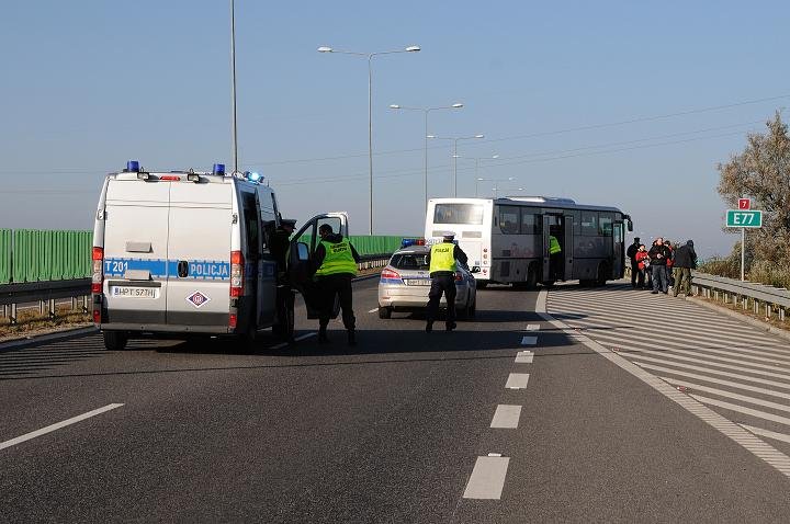 Wypadek autokaru na obwodnicy - ćwiczenia zdjęcie nr 50030