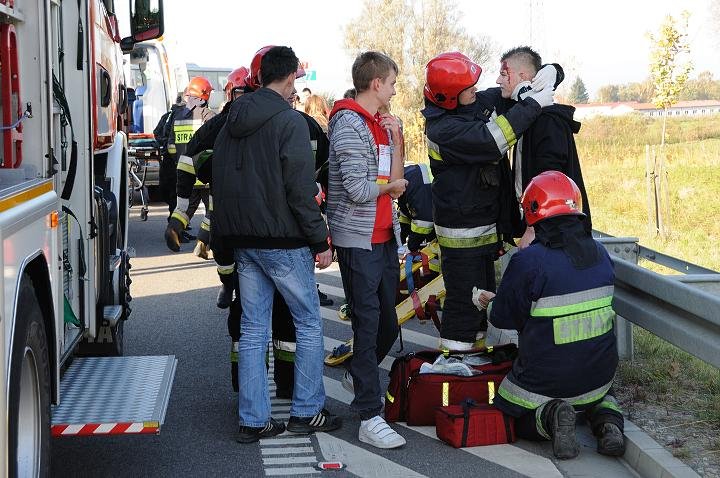 Wypadek autokaru na obwodnicy - ćwiczenia zdjęcie nr 50045