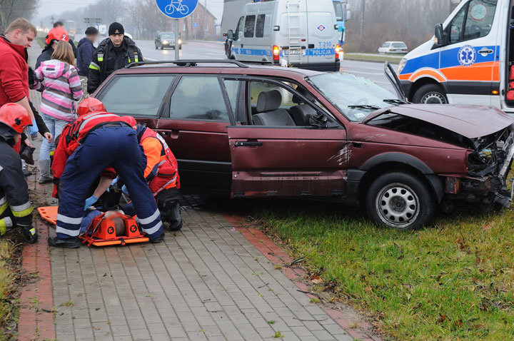 Wypadek w Kazimierzowie: 7-latek w szpitalu zdjęcie nr 51128