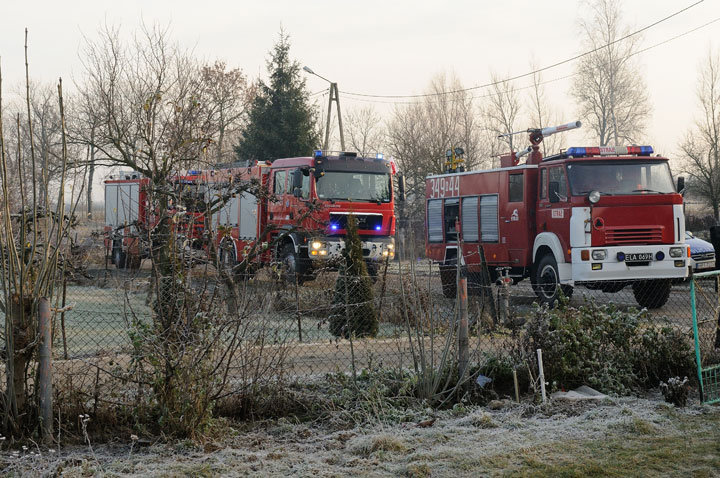 Stalewo: pożar budynku mieszkalnego zdjęcie nr 51777