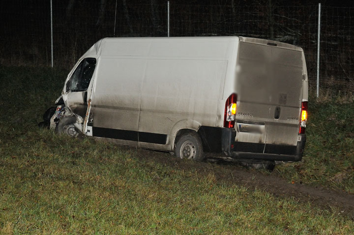 Zderzenie i dachowanie na S22 zdjęcie nr 52115