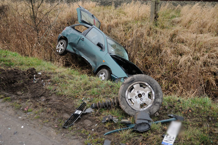 Rubno: zderzenie clio z seatem zdjęcie nr 52122