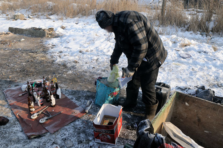 Ciężka zima dla bezdomnych zdjęcie nr 52953