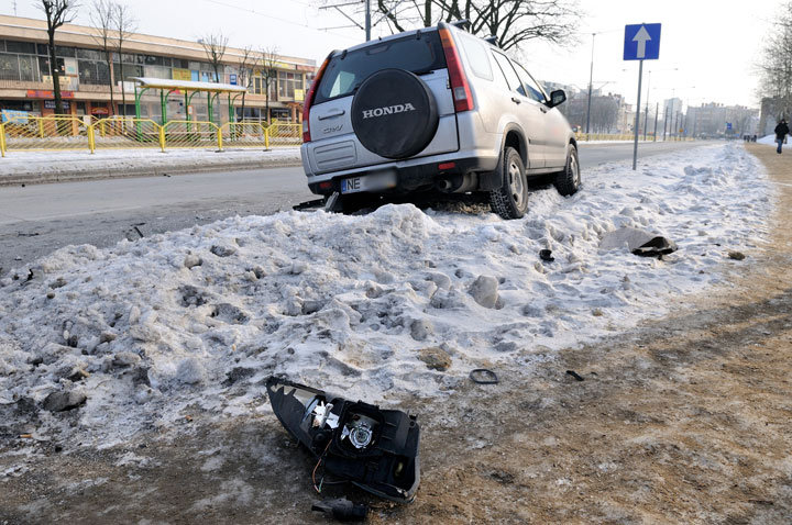 Groźna kolizja na Płk. Dąbka zdjęcie nr 53022