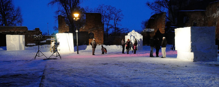 Rzeźby śniegowe w Galerii El zdjęcie nr 53394