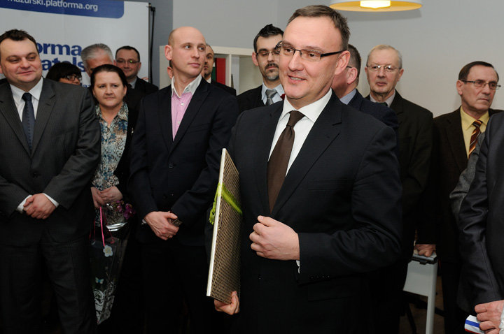 Elbląg Otwarcie nowego biura Platformy Obywatelskiej