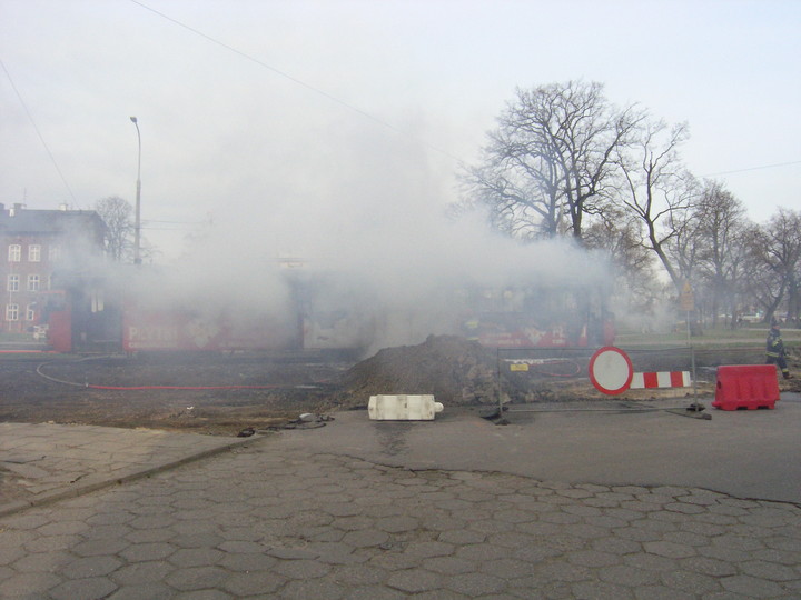 Pożar tramwaju zdjęcie nr 55431