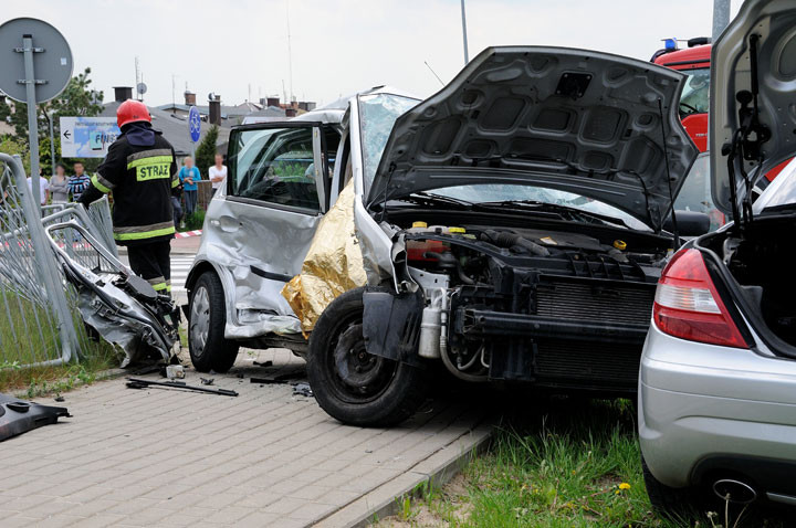 Elbląg Śmiertelny wypadek na Akacjowej