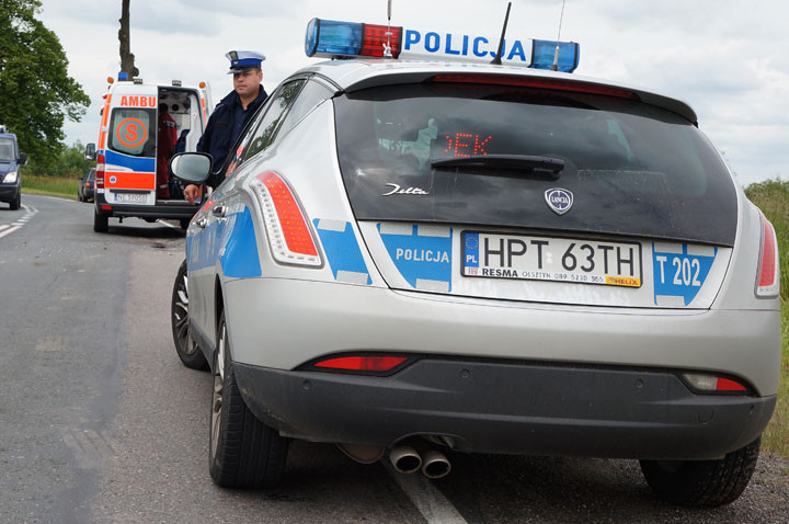 Elbląg Wypadek w Karczowiskach Górnych