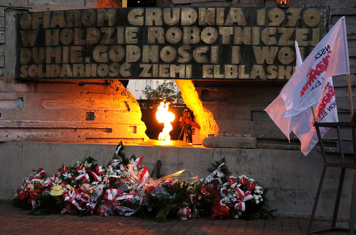 Elbląg 32 rocznica Porozumień Sierpniowych