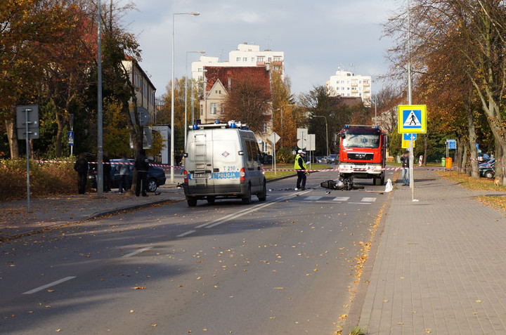 Wypadek na Mickiewicza: jedna osoba ranna zdjęcie nr 62884
