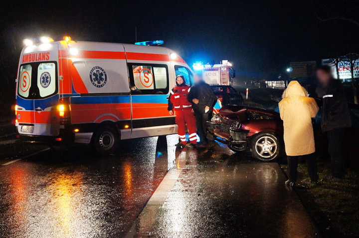 Elbląg Kazimierzowo: karambol z udziałem pięciu aut