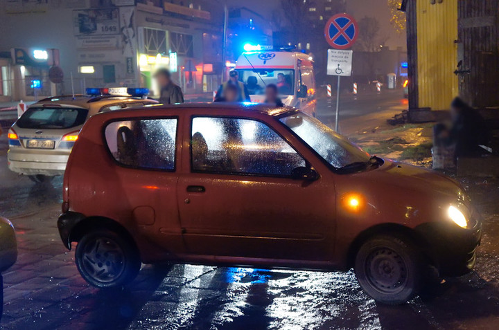 Elbląg Pijany kierowca potrącił pieszego na pasach