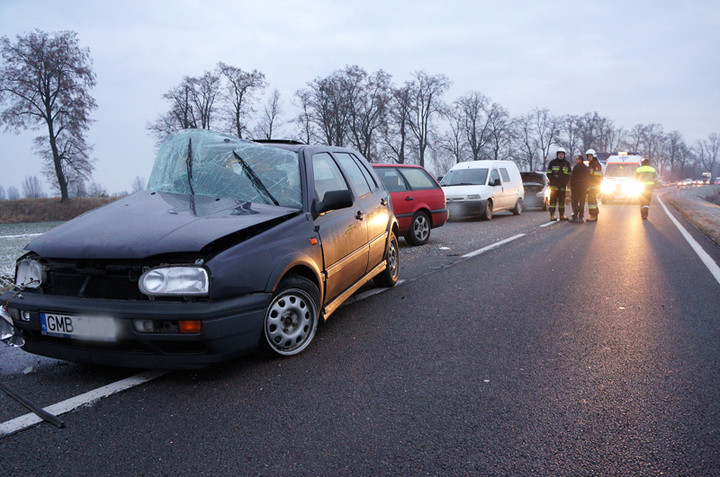 Wypadek między Jegłownikiem a Starym Polem zdjęcie nr 64276
