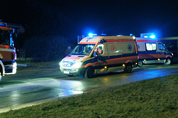 Elbląg Wypadek na Odrodzenia: trzy osoby ranne