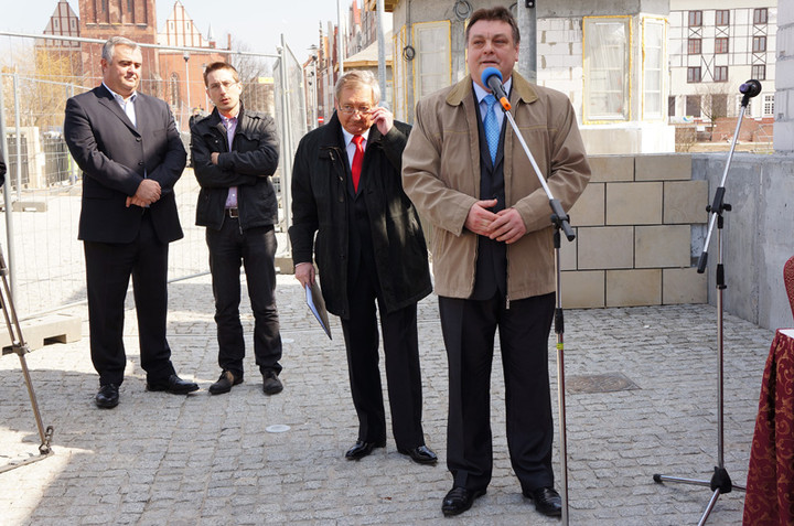 Wmurowanie kamienia węgielnego pod Specjal Pub zdjęcie nr 68348