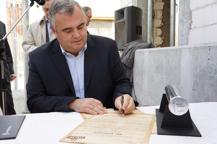 Wmurowanie kamienia węgielnego pod Specjal Pub zdjęcie nr 68350