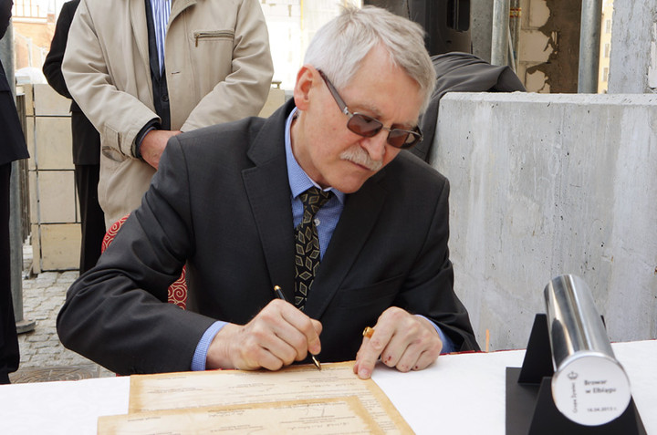 Wmurowanie kamienia węgielnego pod Specjal Pub zdjęcie nr 68353