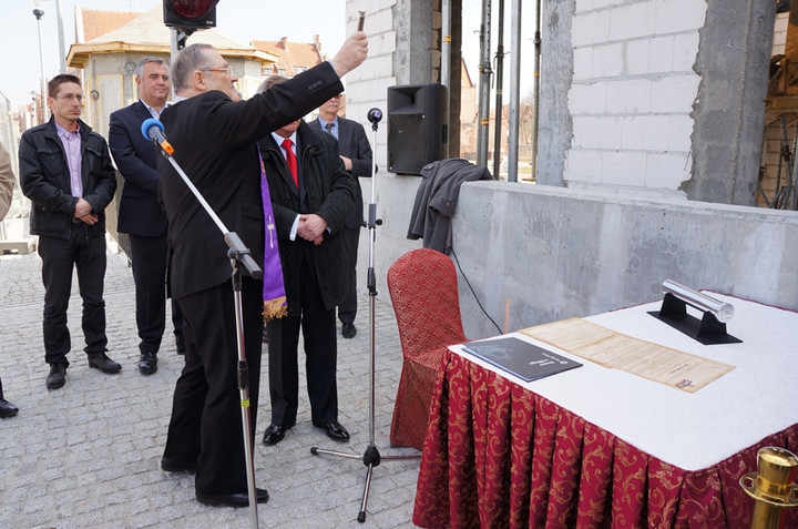 Wmurowanie kamienia węgielnego pod Specjal Pub zdjęcie nr 68356